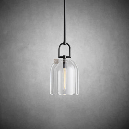 Bell Glass Pendant Light