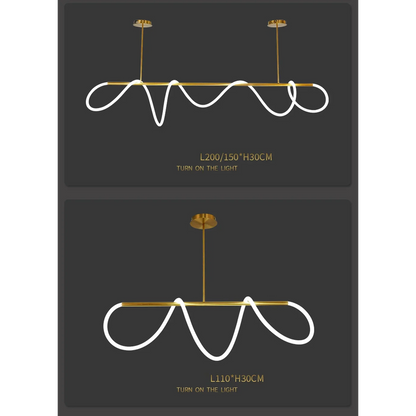 WaveLine LED Ceiling Light