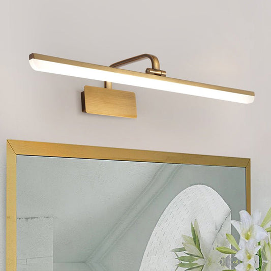 Brass Linear LED Vanity Light