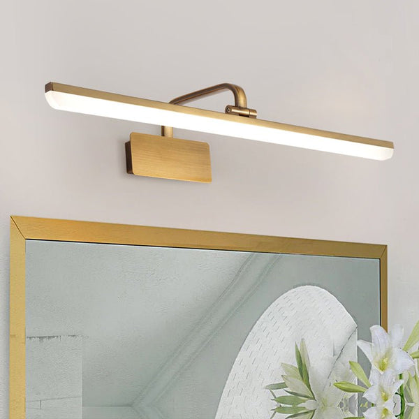 Brass Linear LED Vanity Light