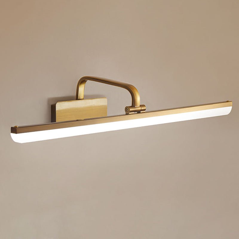 Brass Linear LED Vanity Light