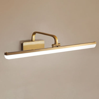 Brass Linear LED Vanity Light