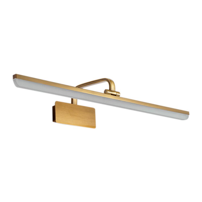 Brass Linear LED Vanity Light