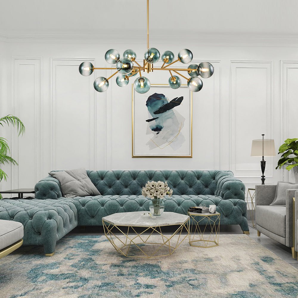 Glass Branch Chandelier