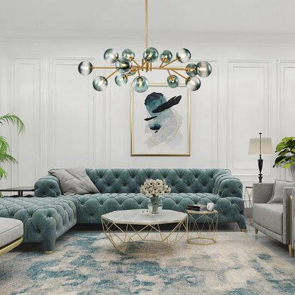 Glass Branch Chandelier