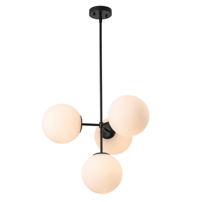 Opal Globe Sputnik Chandelier