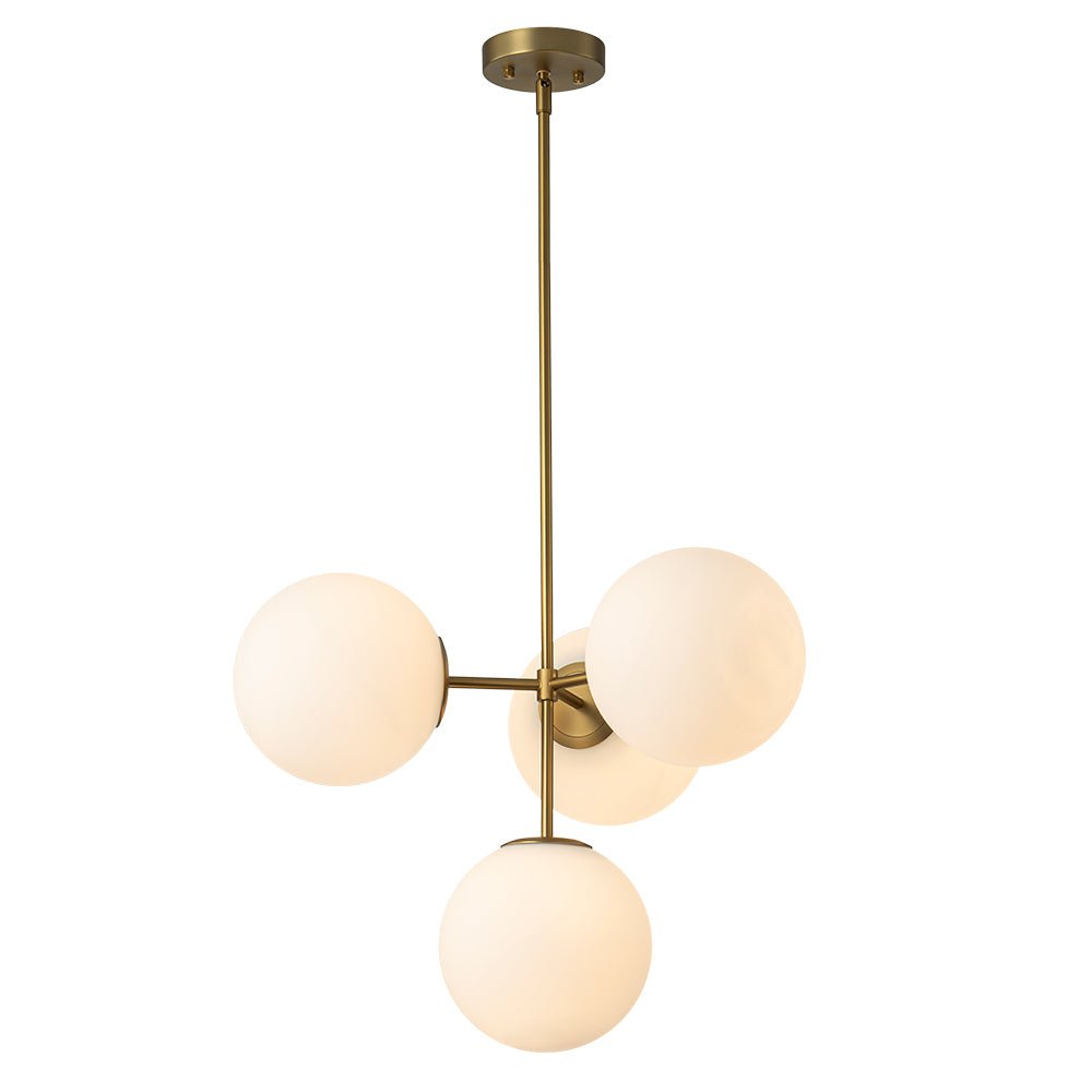 Opal Globe Sputnik Chandelier