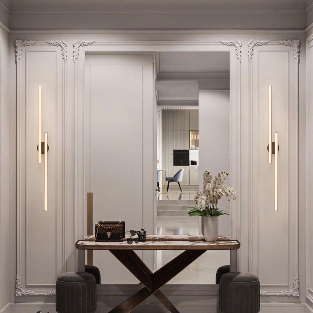 Sleek Linear LED Strip Flush Light