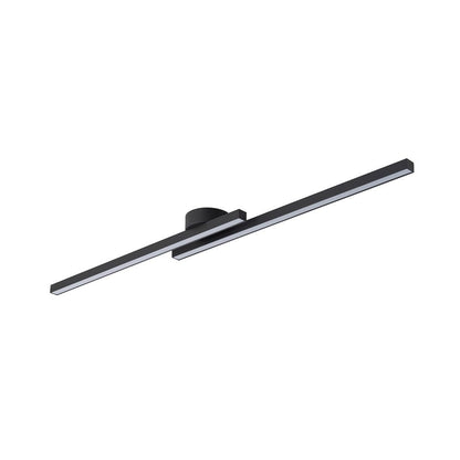 Sleek Linear LED Strip Flush Light