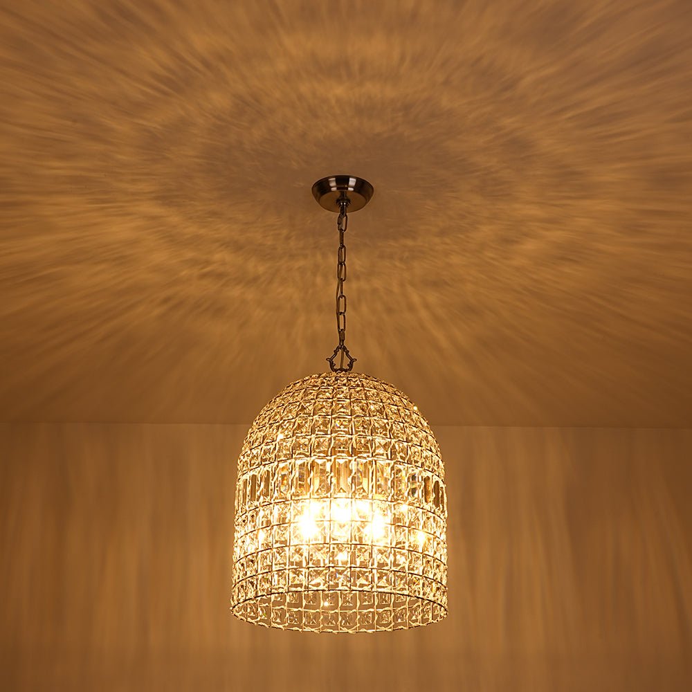 Crystal Cage Chandelier