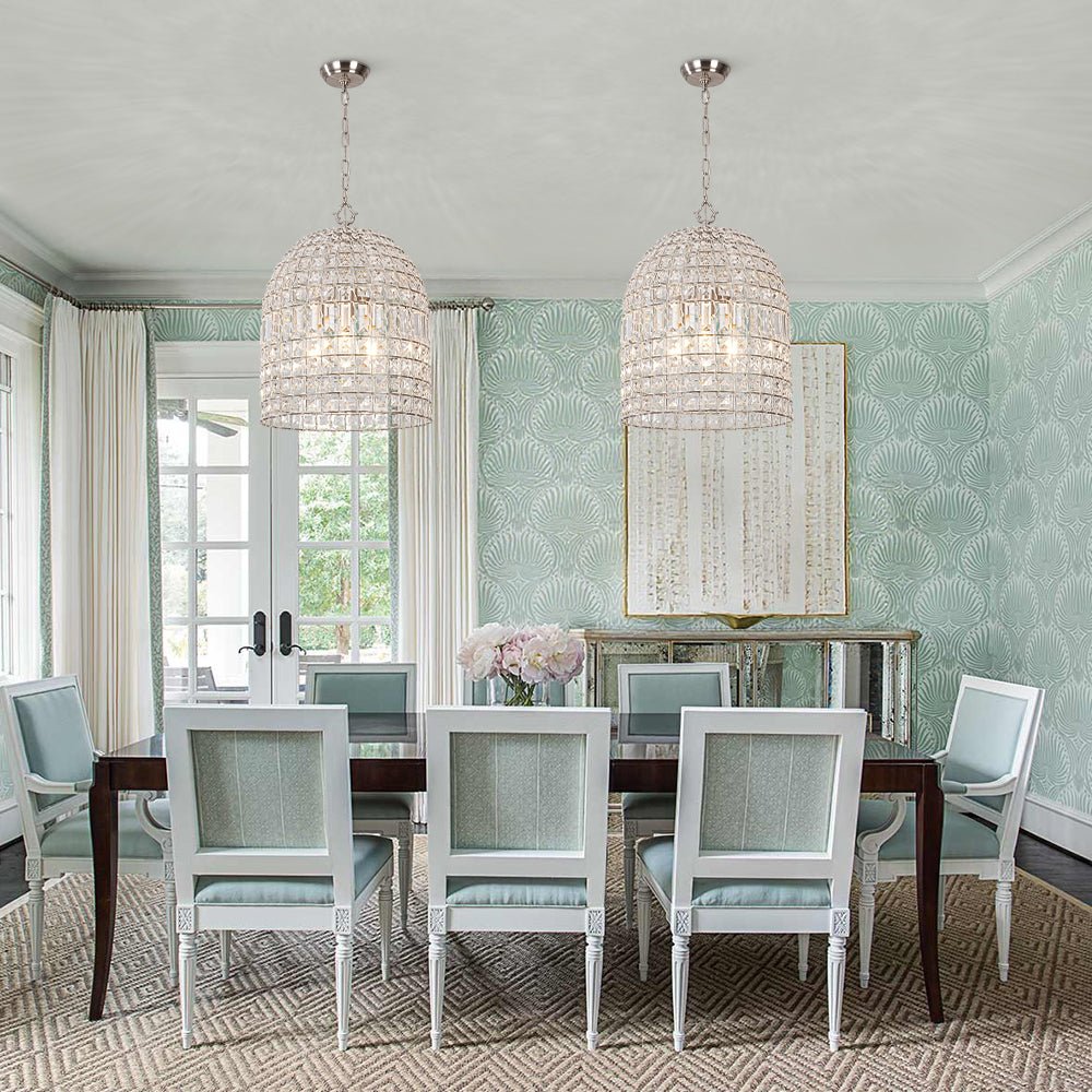 Crystal Cage Chandelier