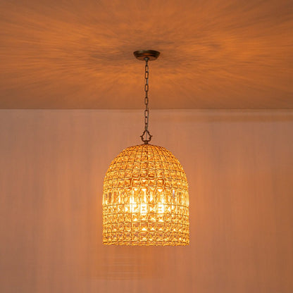 Crystal Cage Chandelier