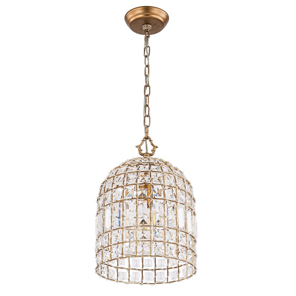 Crystal Cage Chandelier