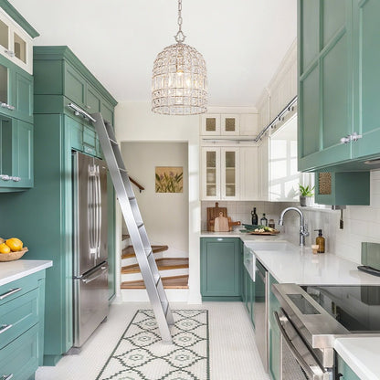 Crystal Cage Chandelier