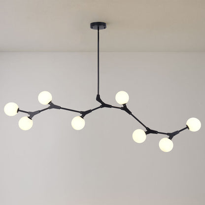 Linear Branching Bubble Chandelier