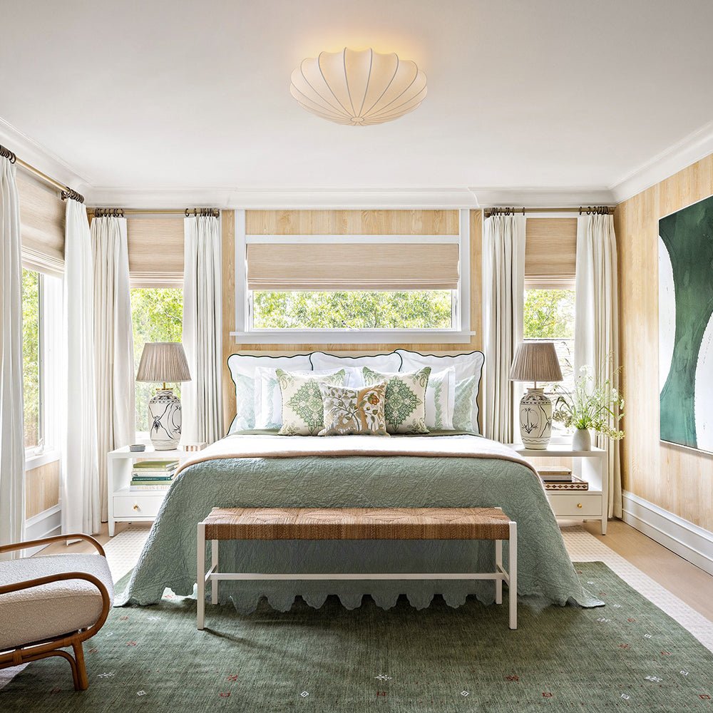 Silk Bloom Flush Light