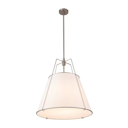 Fabric Conical Drum Pendant Light
