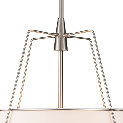 Fabric Conical Drum Pendant Light