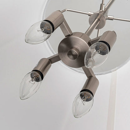 Fabric Conical Drum Pendant Light