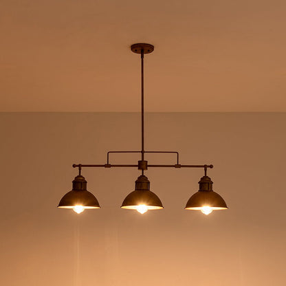 Farmhouse Pot-Lid Island Pendant