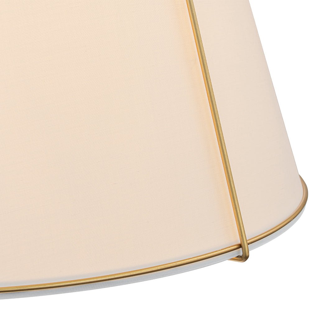 Fabric Conical Drum Pendant Light