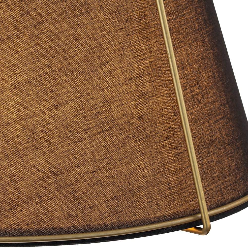 Fabric Conical Drum Pendant Light