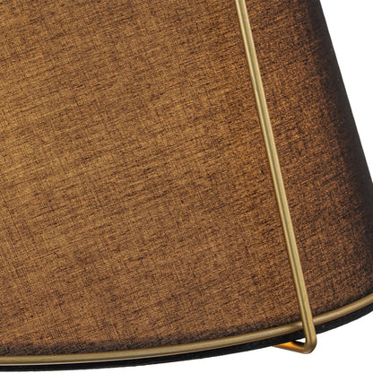 Fabric Conical Drum Pendant Light