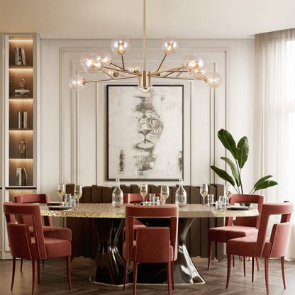 Modern Bubble Branch Chandelier
