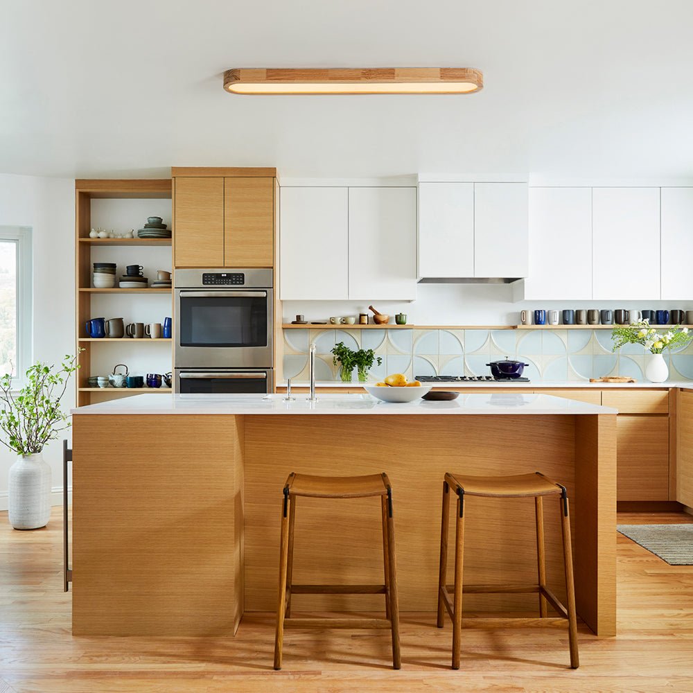 Wooden Oval Ambient Light