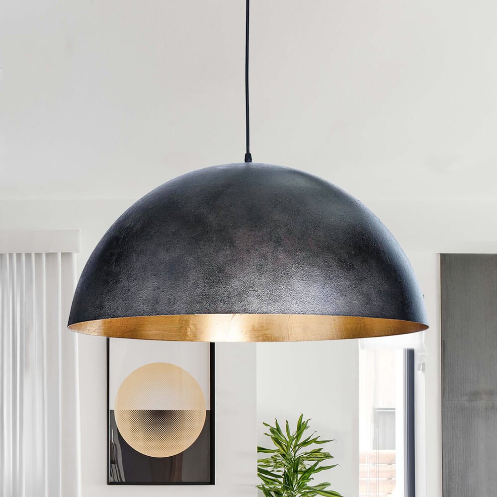 Metal Dome Pendant Light