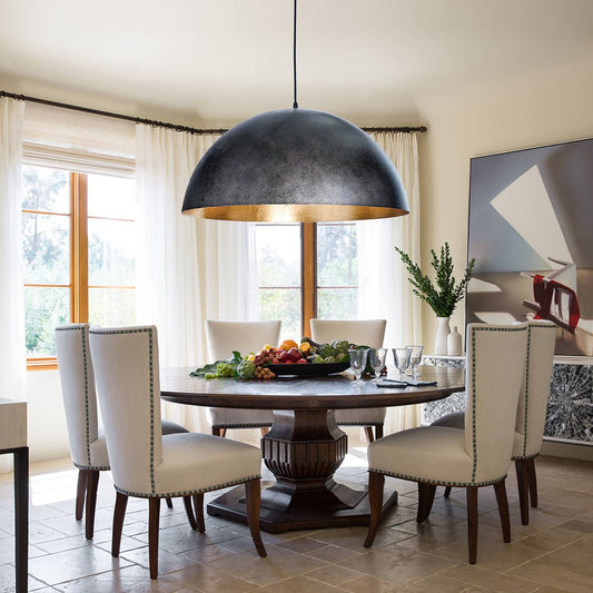 Metal Dome Pendant Light