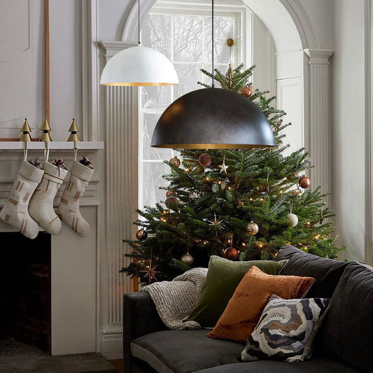 Metal Dome Pendant Light