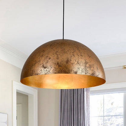 Metal Dome Pendant Light