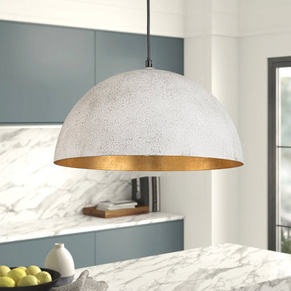 Metal Dome Pendant Light