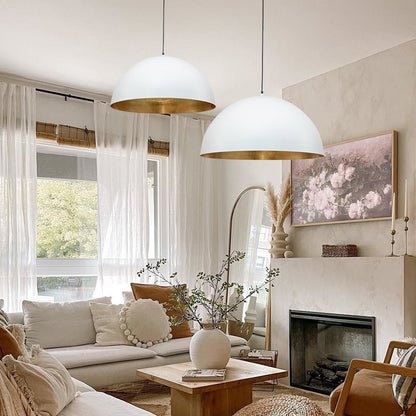 Metal Dome Pendant Light