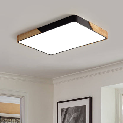 Rectangle LED Flush Mount Light
