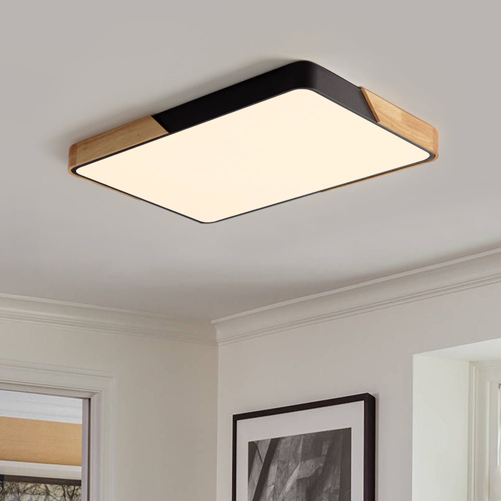 Rectangle LED Flush Mount Light