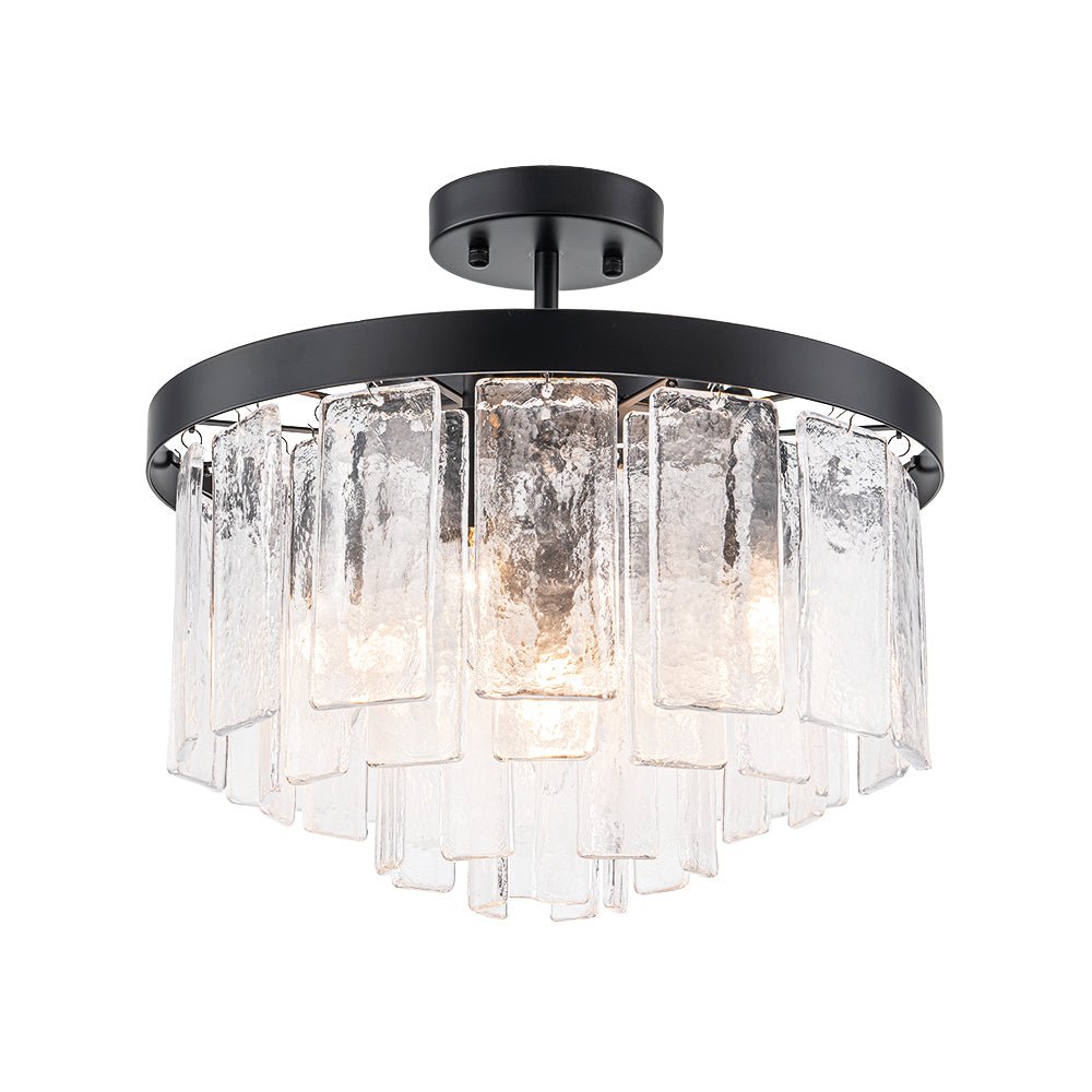 Tiered Water Glass Chandelier