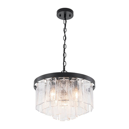 Tiered Water Glass Chandelier