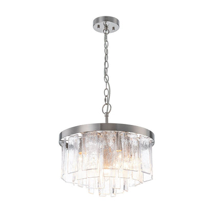 Tiered Water Glass Chandelier