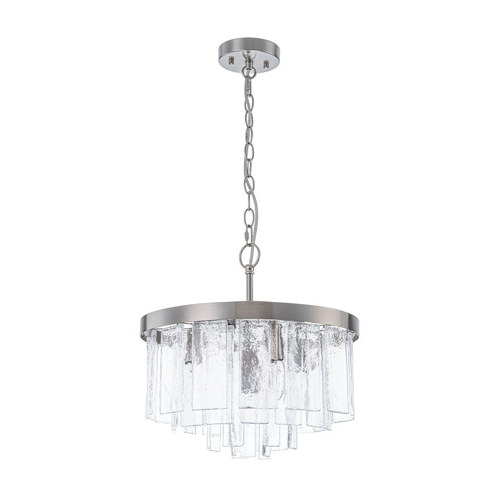 Tiered Water Glass Chandelier