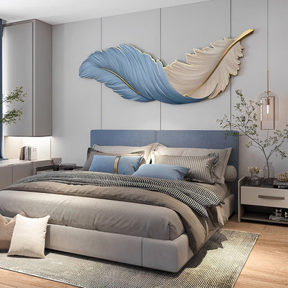 Feather Glow LED Wall Art Light