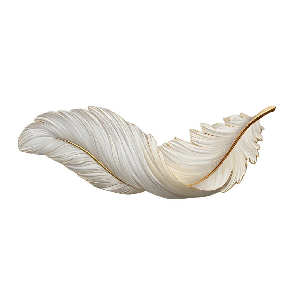 Feather Glow LED Wall Art Light