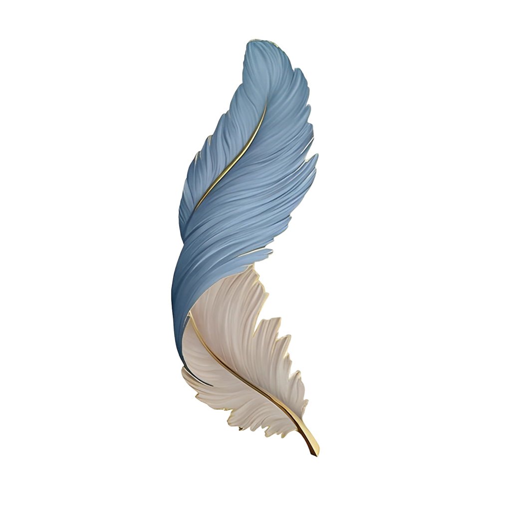 Feather Glow LED Wall Art Light