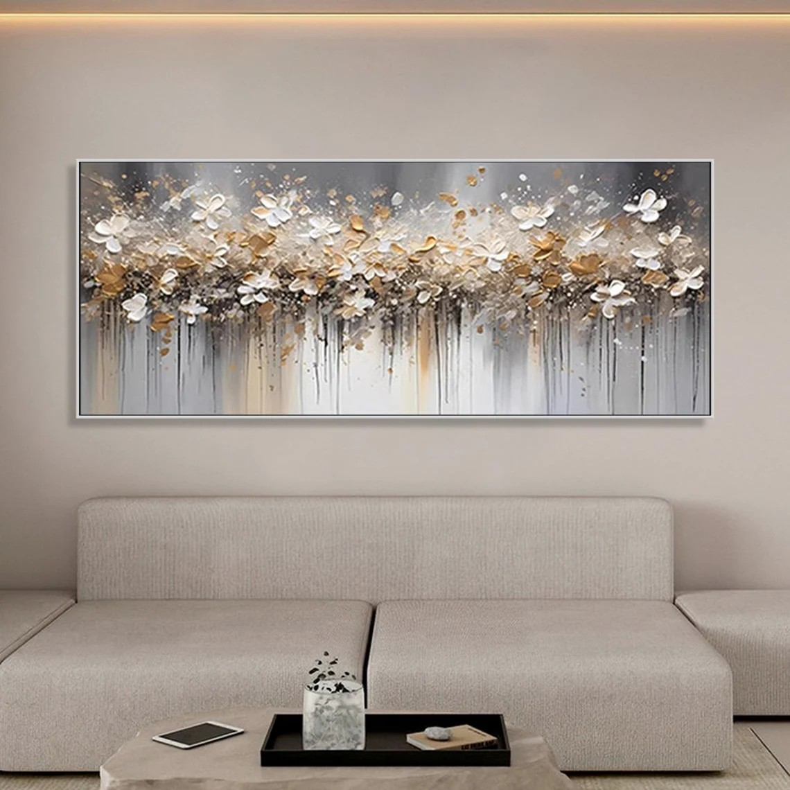 Floral Canvas Painting