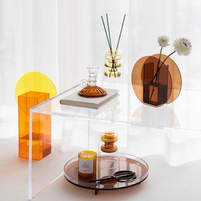 Acrylic Sunset Vase