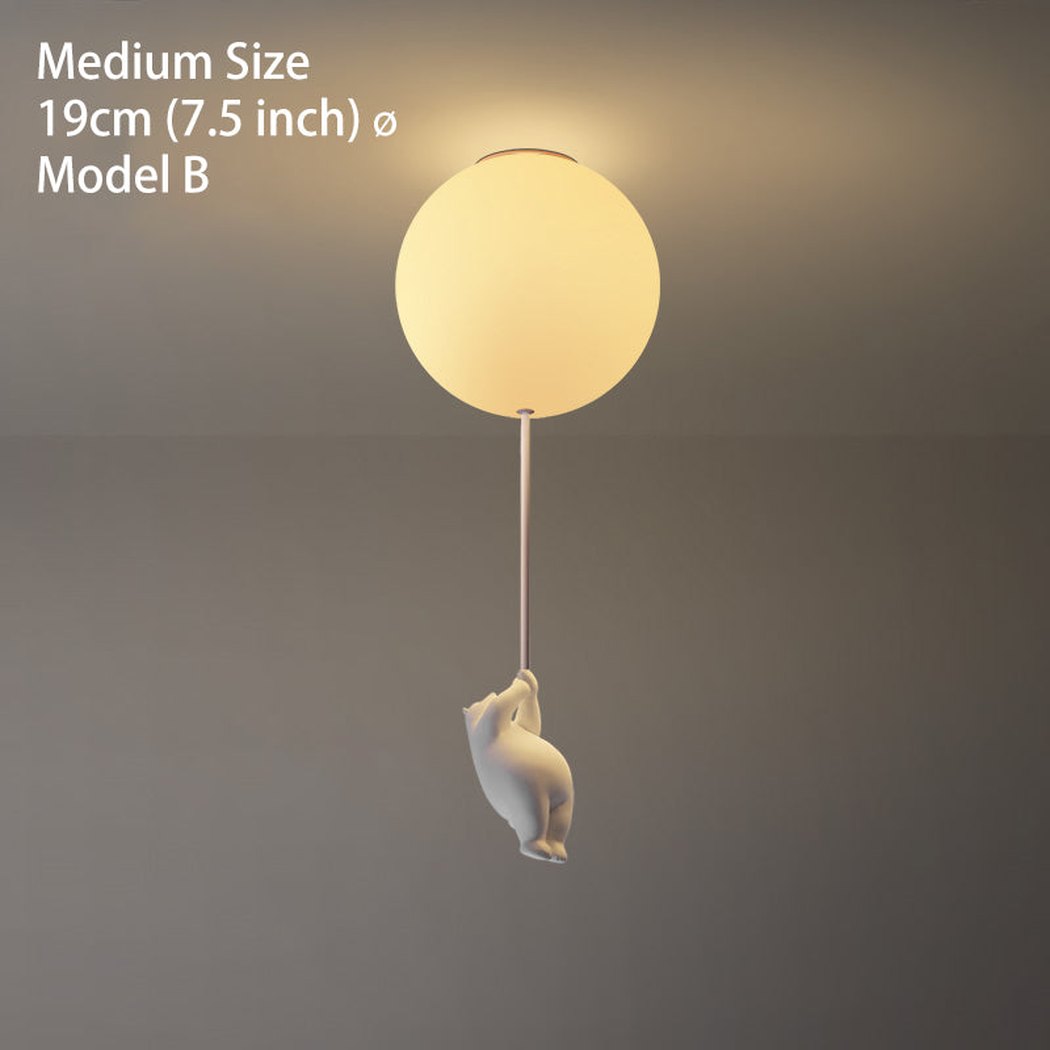 Flying Bear Ceiling Light