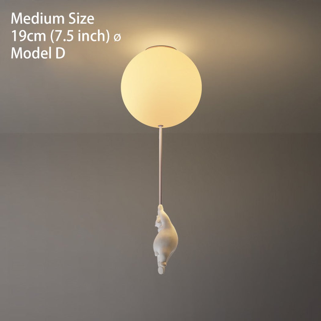 Flying Bear Ceiling Light