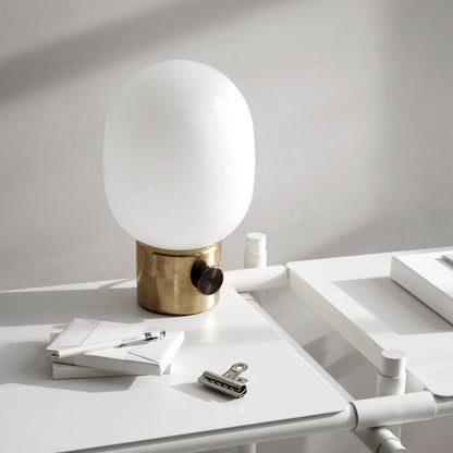 Modern Opal Glass Dimmable Table Lamp