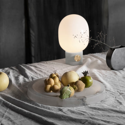 Modern Opal Glass Dimmable Table Lamp